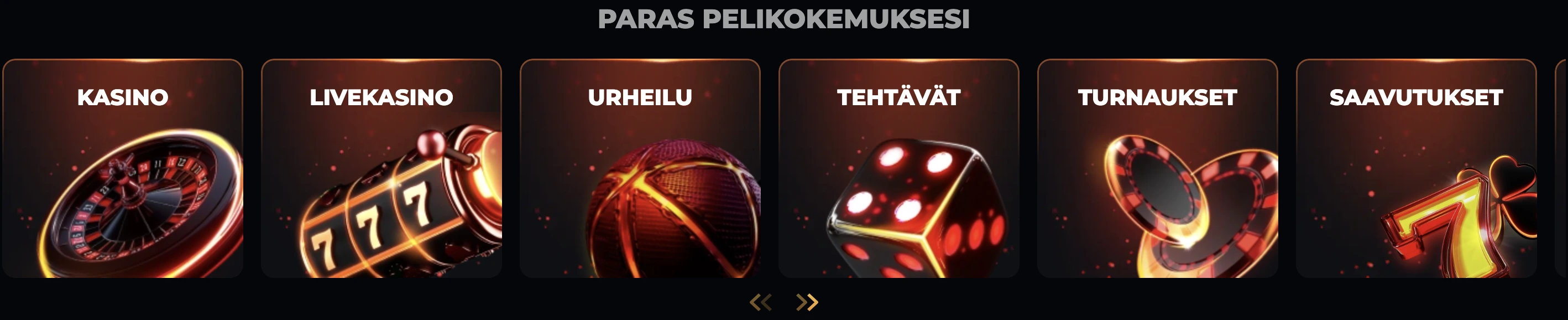Instant Casino pelivalikoima